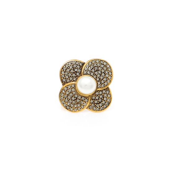 ANEL-PEARL-FLOWER-OURO-VINTAGE-FRENTE