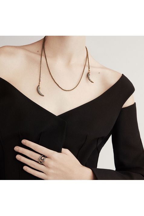 Colar Conceito Noir Ouro Vintage