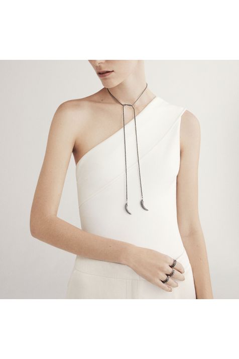 Colar Conceito Noir Prata Boho