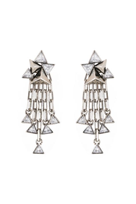 Brinco Correntaria Euforia Prata Boho