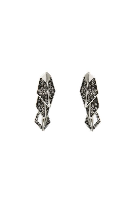 Brinco Front Back Euforia Prata Boho