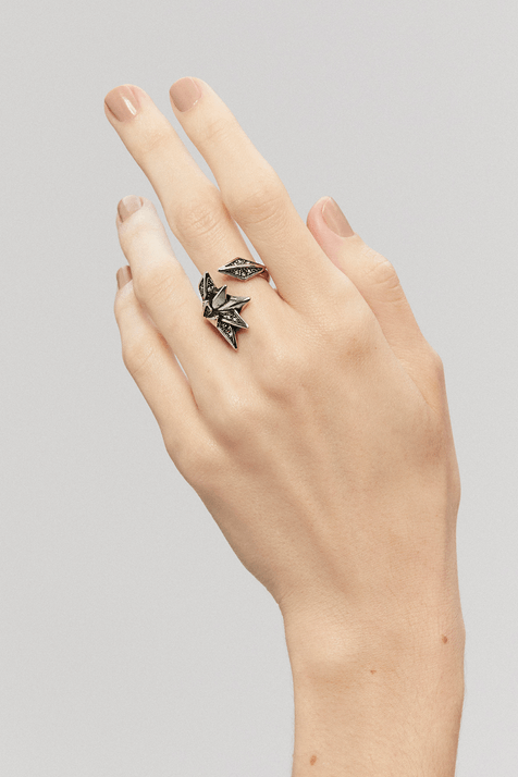 Anel Euforia Prata Boho - GG