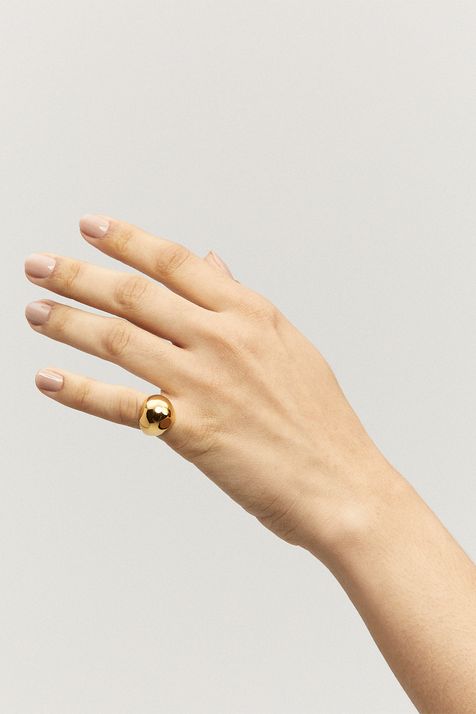 Anel Mini Esfera Paradoxo Ouro Vintage