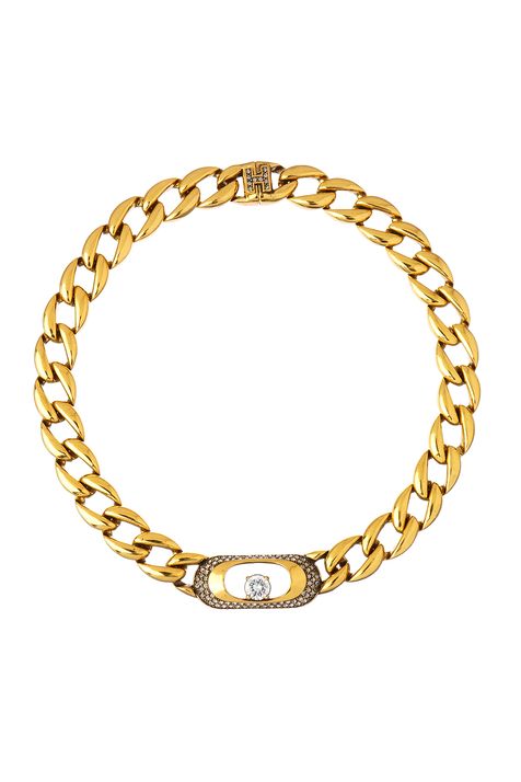 Colar Elos Liso Style Ouro Vintage