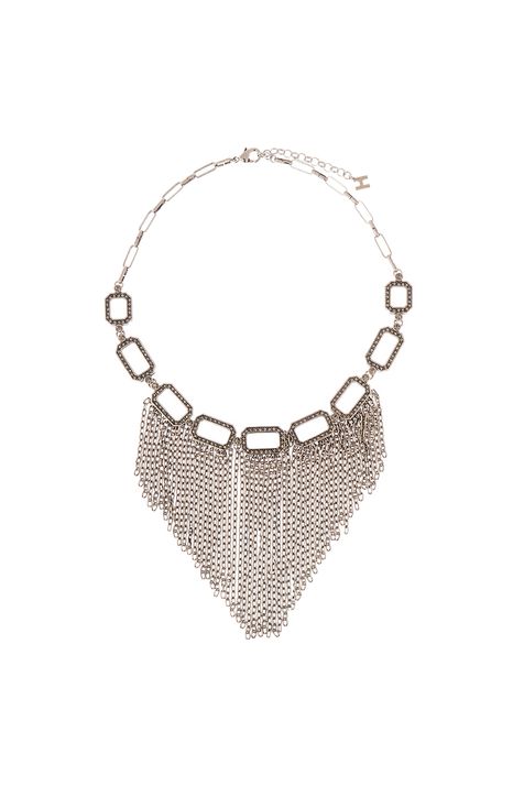 Colar Geométrico Presence Prata Boho