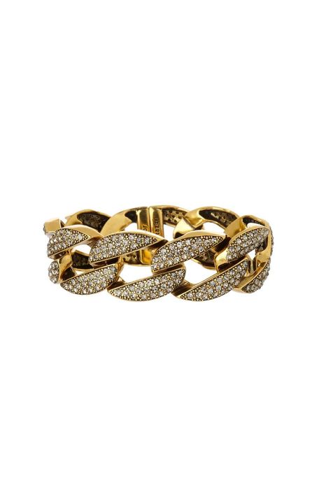 Pulseira Grumê Strass Classics Ouro Vintage