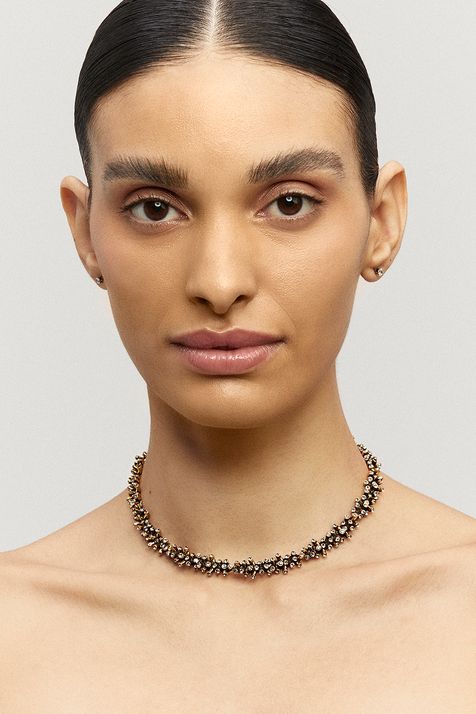 Choker Anemonas Mare Classics Ouro Vintage