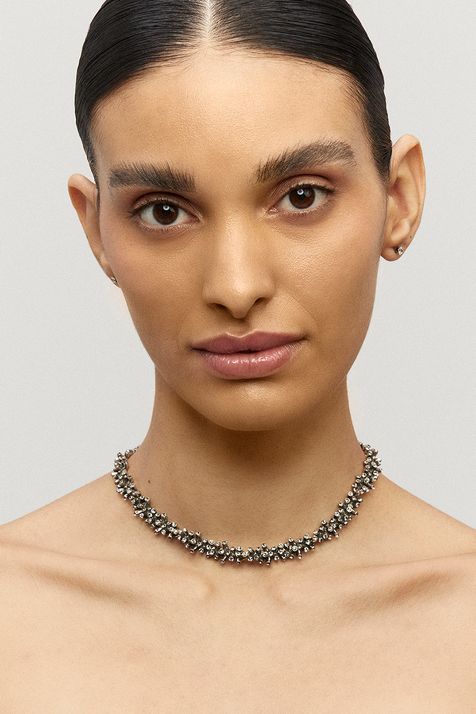 Choker Anemonas Mare Classics Prata Boho
