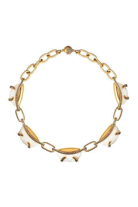 Colar Midi Madrepérolas Mare Ouro Vintage