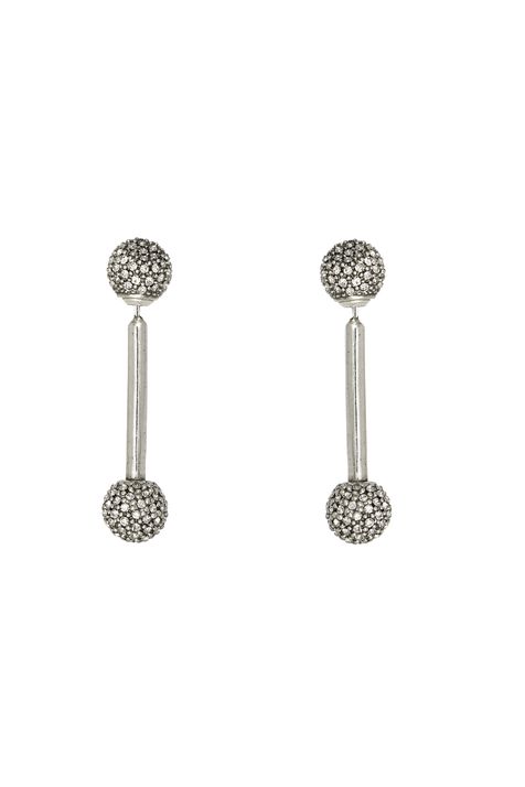 Brinco Front Back Piercing Paradoxo Prata Boh