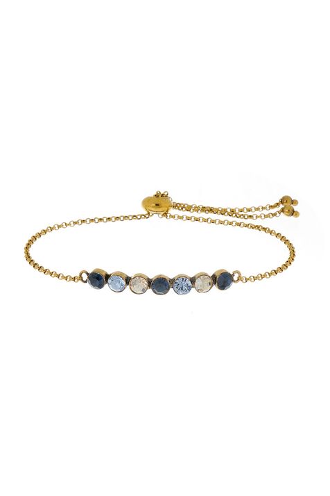 Pulseira Slim Royal Color Ouro Vintage