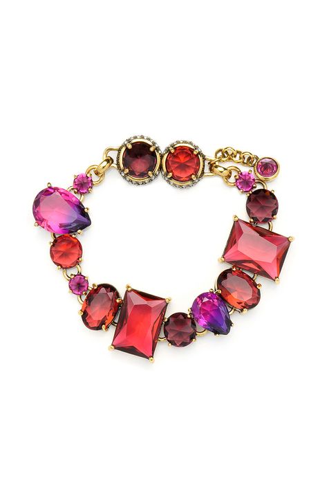 Pulseira Collors Pink Ouro Vintage