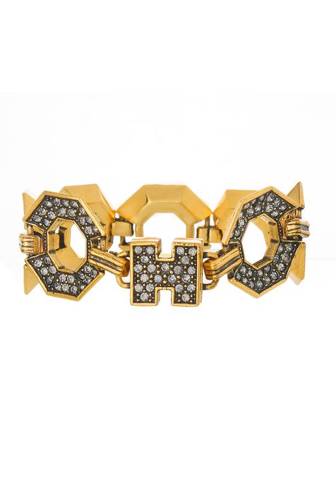 Pulseira Conceito Labirinto Ouro Vintage