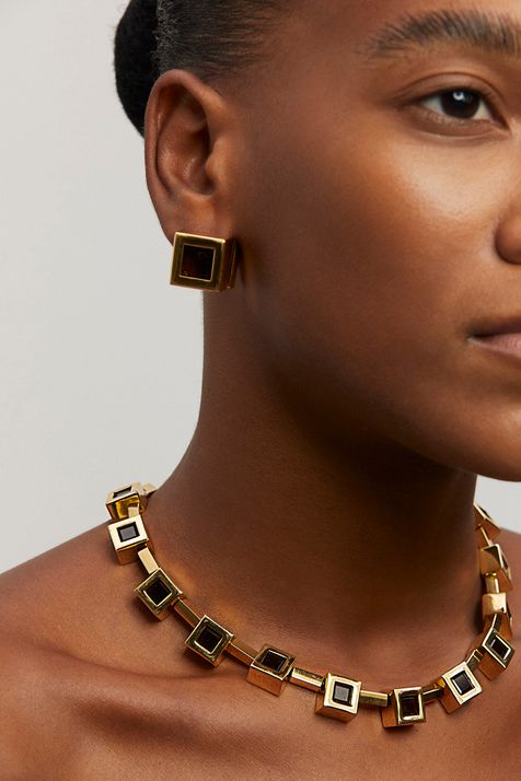 Colar Midi Solo Ouro Vintage TU