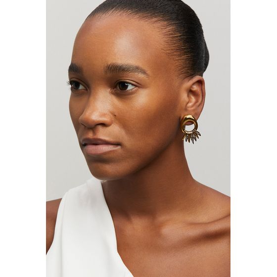 BRINCO-STUD-OURO-VINTAGE-FOLHAGENS-HECTOR-ALBERTAZZI-2