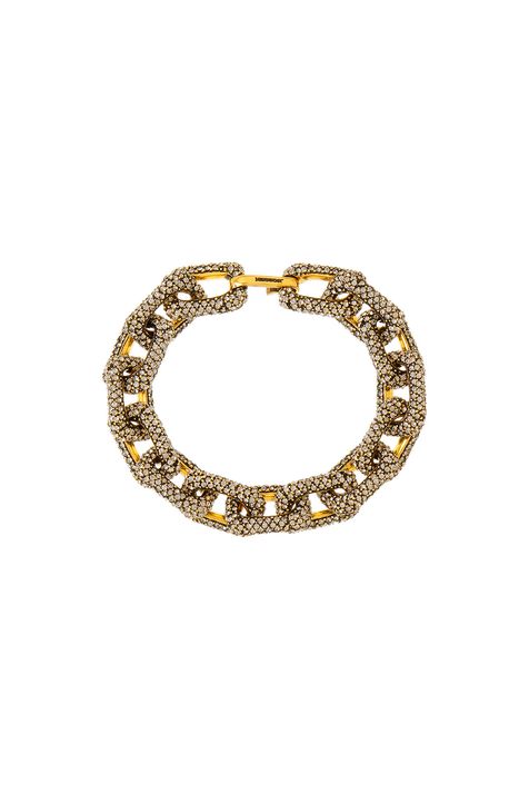 Pulseira Hoop Strass Alb#002 Ouro Vintage M