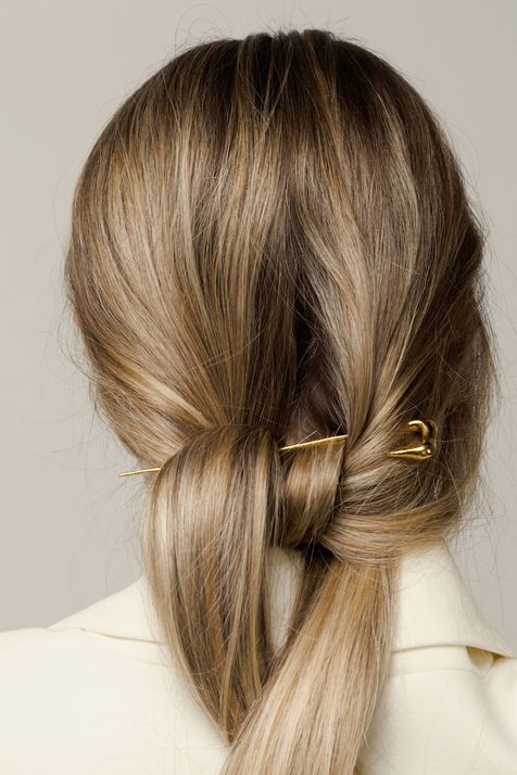 Hair Pin ALB#002 Ouro Vintage TU