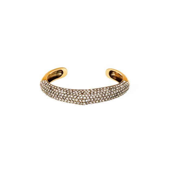 BRACELETE-STRASS-SINGULAR-OURO-VINTAGE-HECTOR-ALBERTAZZI