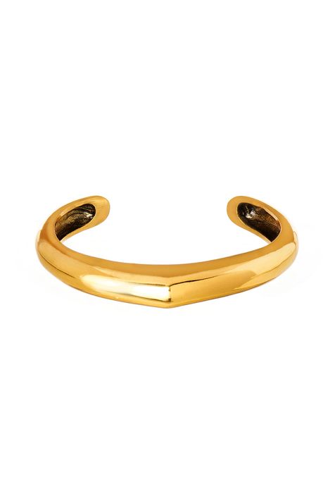 Bracelete Bold Singular Ouro Vintage TU
