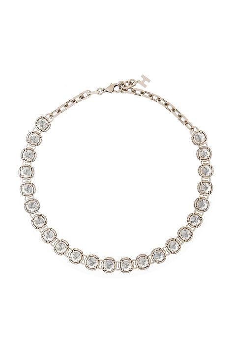 Choker Cristal Singular Prata Boho TU