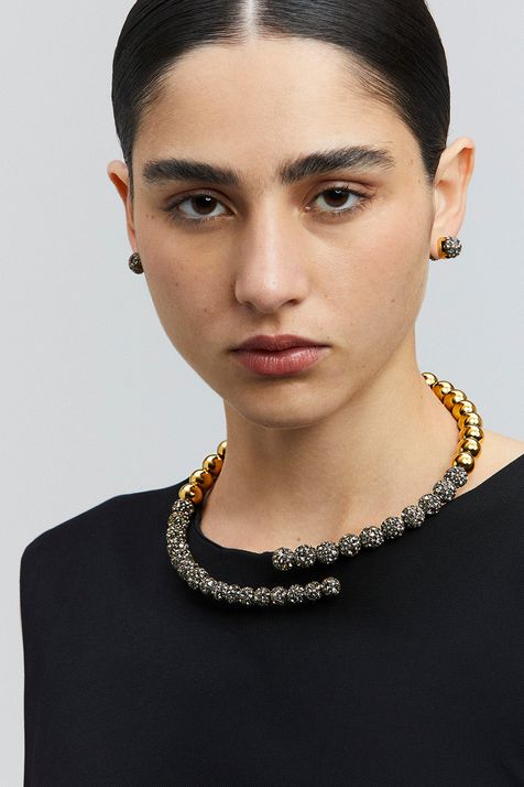 Colar Articulado Alma Ouro Vintage - TU