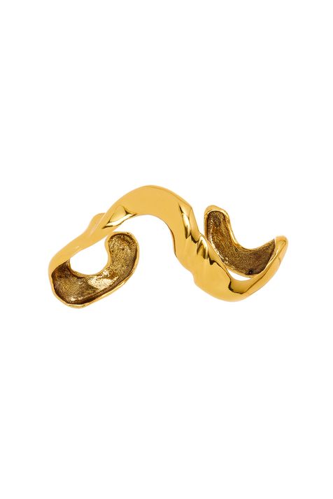 Pulseira Mão Direita Asteroide De Goeye Hector Ouro Vintage