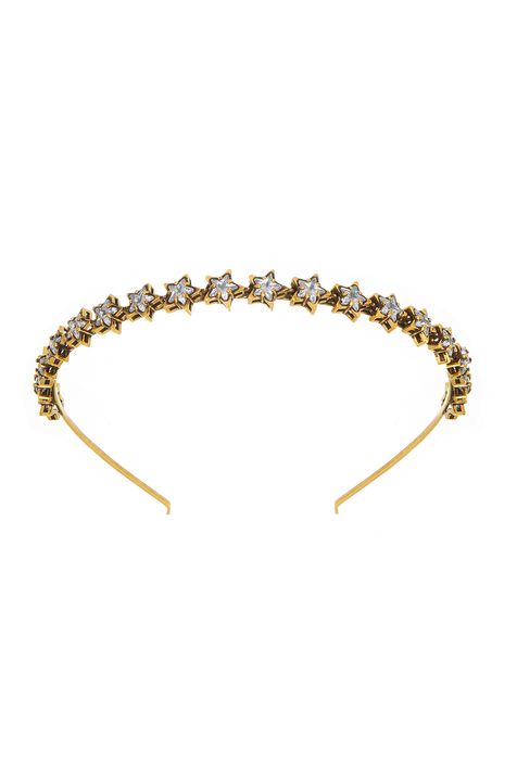 Tiara Estrela Estelar Ouro Vintage - TU