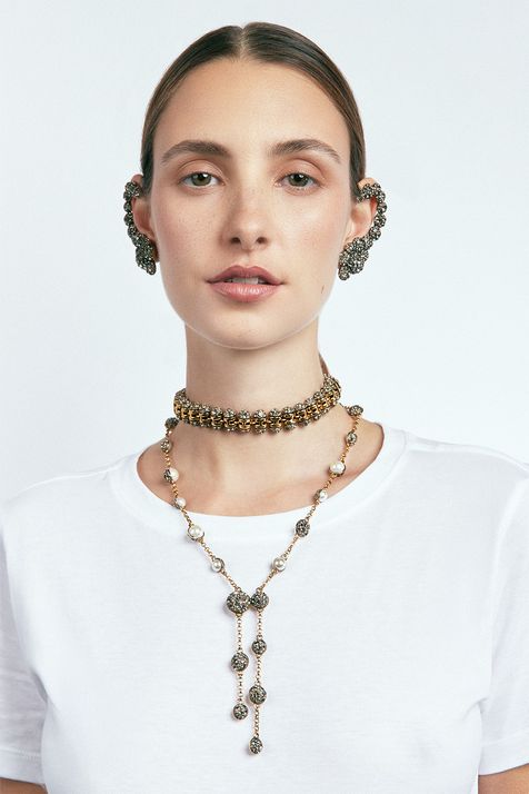 Brinco Cuff Conceito Alma Ouro Vintage - TU