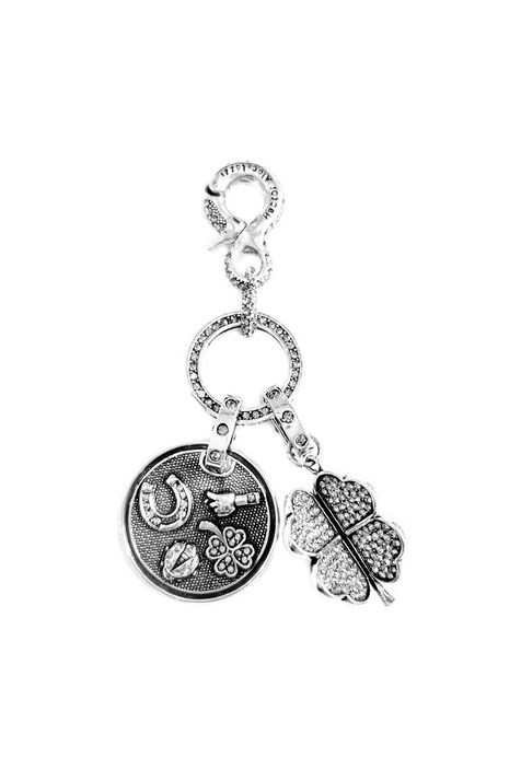Chaveiro Boa Sorte H® Prata Boho - TU
