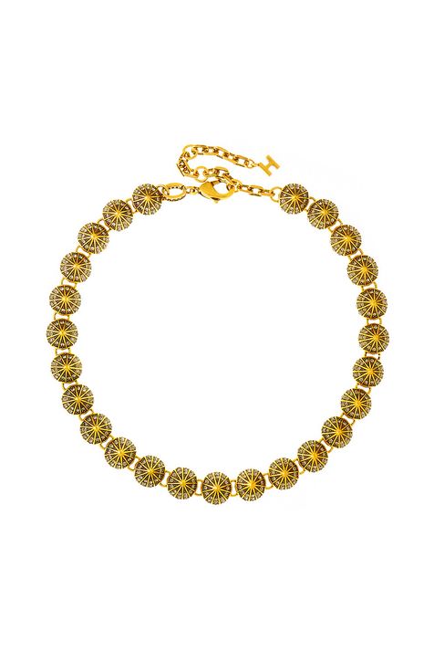 Choker Strass Órion Ouro Vintage - TU