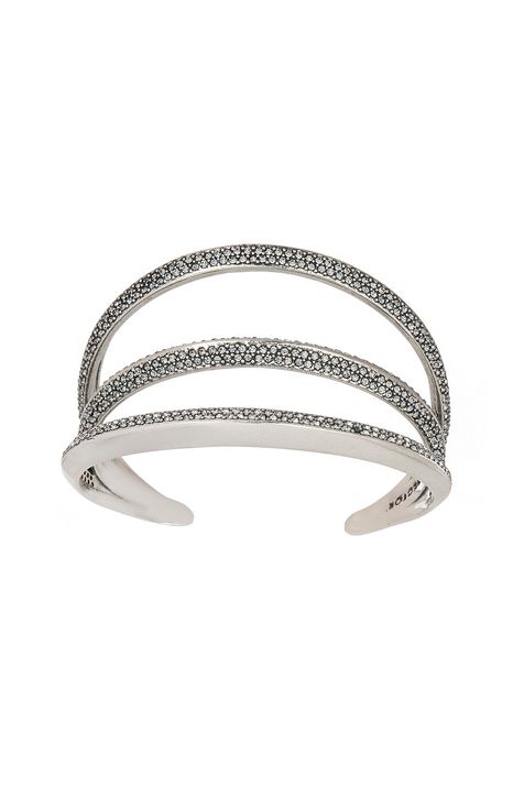 Bracelete Conceito Strass Sirius Prata Boho - P
