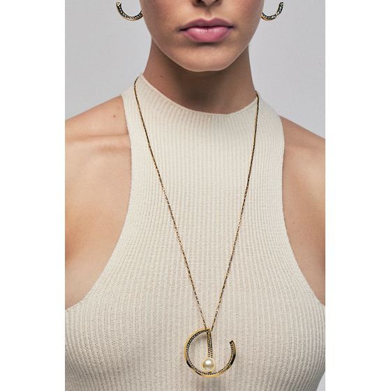 COLAR-LONGO-SIRIUS-OURO-VINTAGE