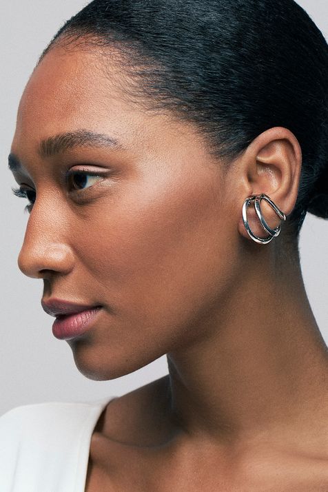 Brinco Ear Cuff Sirius Prata Boho - TU