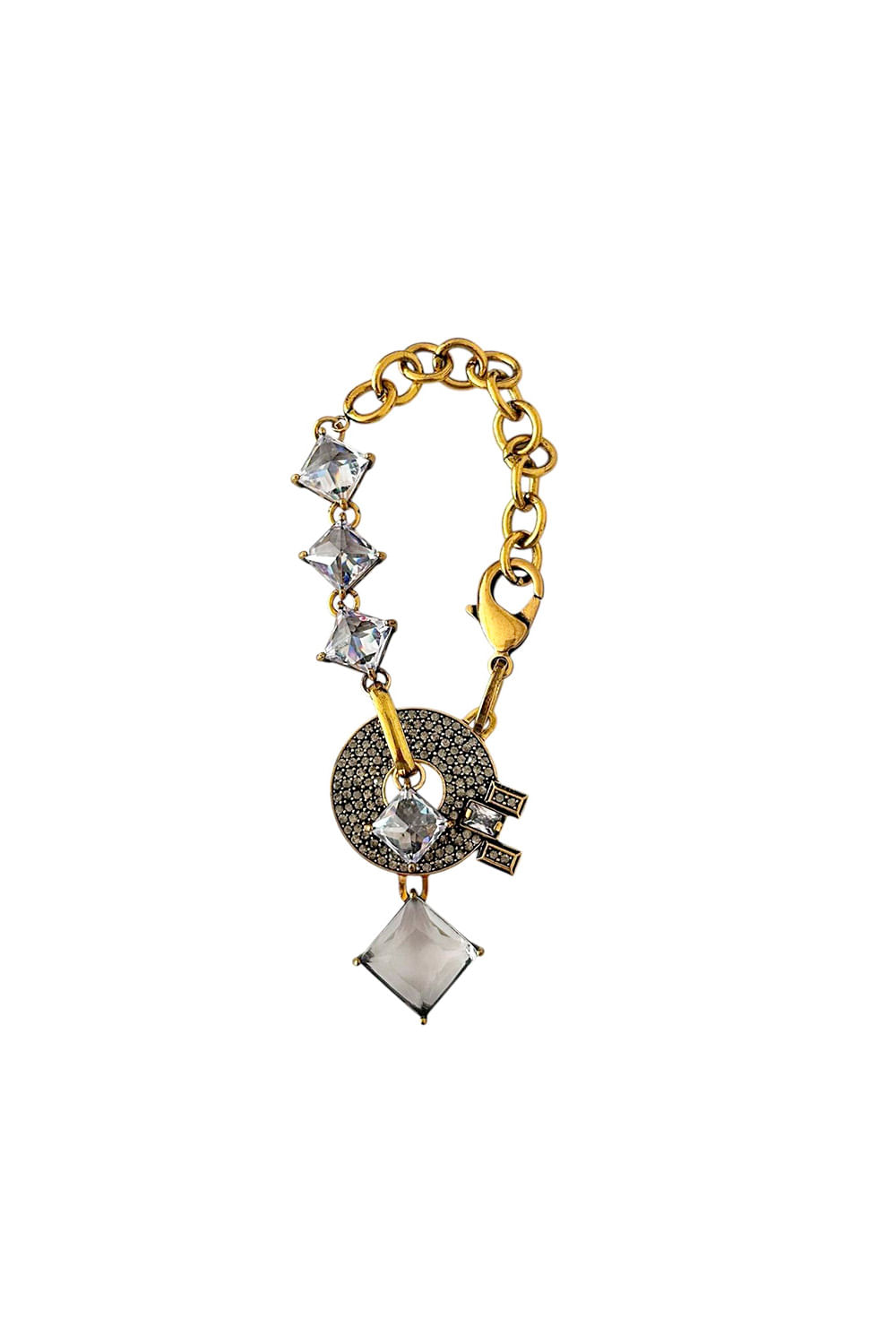 Bag Charm Chaveiro de Bolsa Sorte Ouro Vintage | Hector Albertazzi