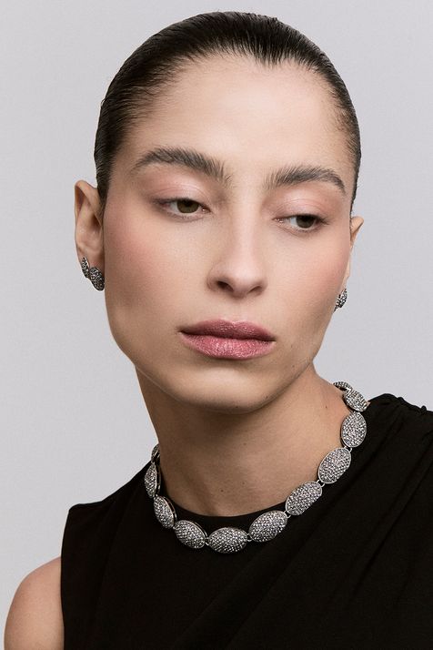 Choker Vela Prata Boho - TU
