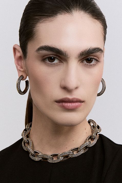Colar Elos Vela Ouro Vintage - TU
