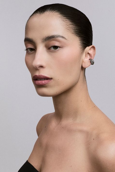 Brinco Ear Cuff Mini Vela Prata Boho - TU