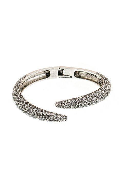 Bracelete Safari Strass Classics Prata Boho - TU