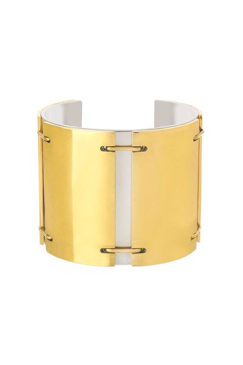 Bracelete Conceito Collab A Herchcovitch Ouro Vintage - TU