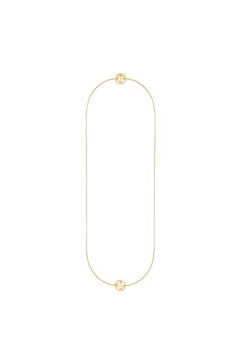 Colar Escapulário Pérolas Collab A Herchcovitch Ouro Vintage - TU