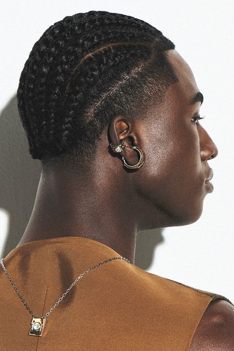 Piercing Zircônia Collab A Herchcovitch Ouro Vintage - TU
