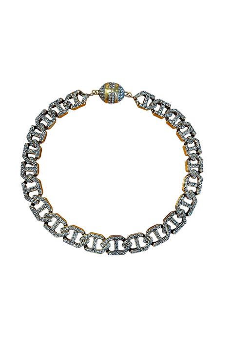Colar Maxi Elo H Exclusive Ouro Vintage - TU