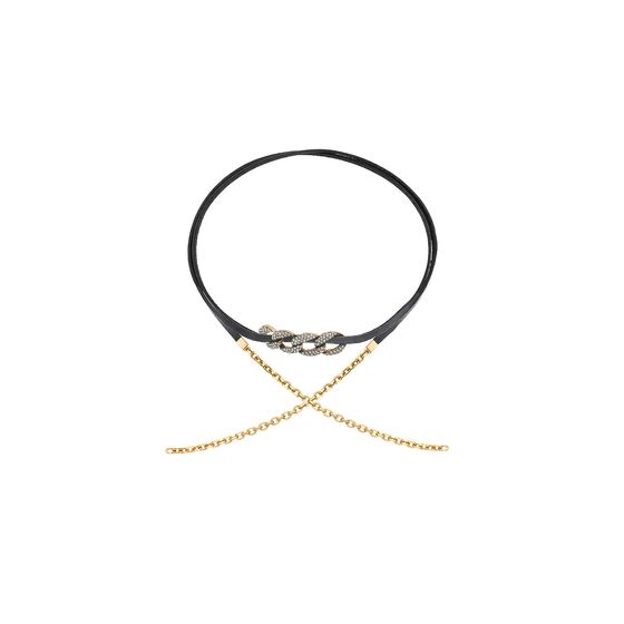 Choker-Couro-Grume-Strass-Exclusive-Ouro-Vintage-2