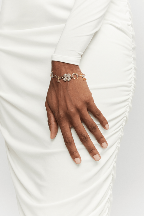Pulseira da Sorte Exclusive Ouro Vintage - TU