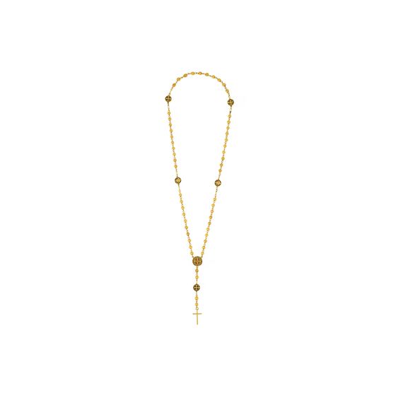 Colar-Terco-Sao-Bento-Metal-Fe-III-Ouro-Vintage-20189001001