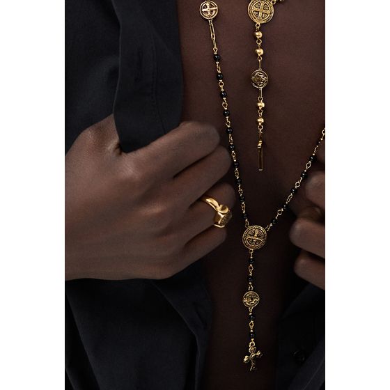 Anel-Sao-Bento-Fe-III-Ouro-Vintage