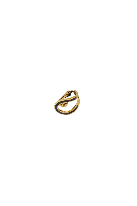 Brinco Earcuff Esmaltado Exclusive Ouro Vintage - TU
