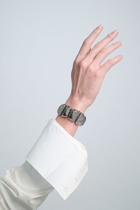 Pulseira Conceito Op Art Prata Boho - TU