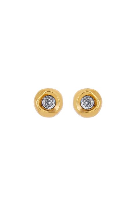 Brinco Mini Mar Ouro Vintage - TU