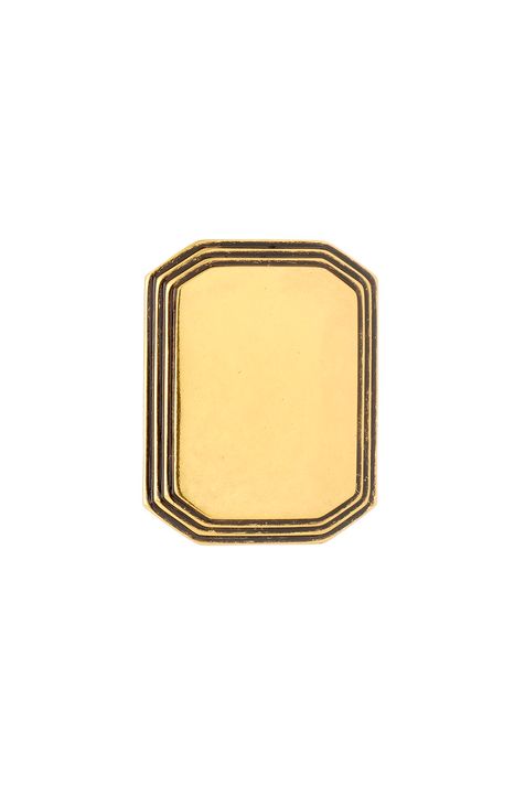 Broche Ponto Collab Renata Correa Ouro Vintage - TU